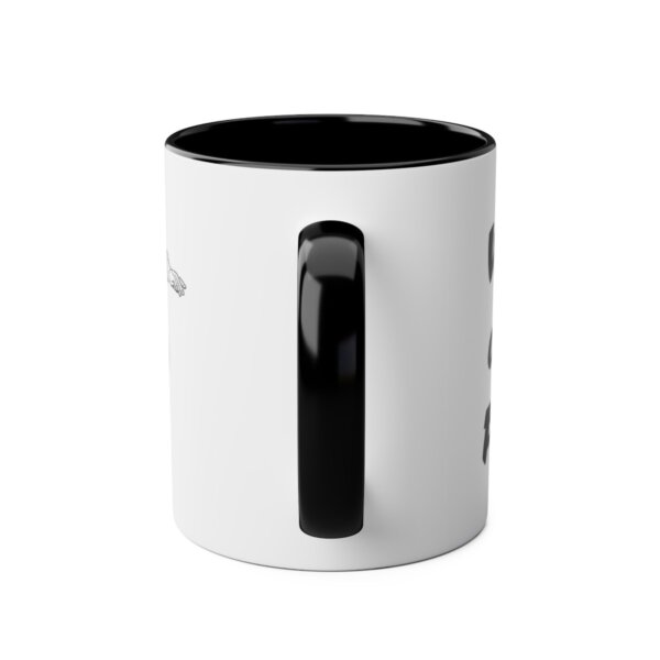 Personalized Skateboarding Two-Tone Coffee Mugs, 11oz - Image 4