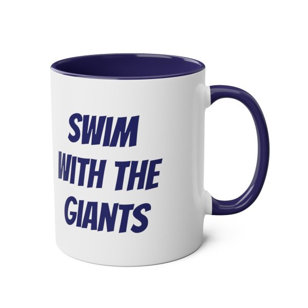 Personalized Whale Two-Tone Coffee Mugs, 11oz - Image 5