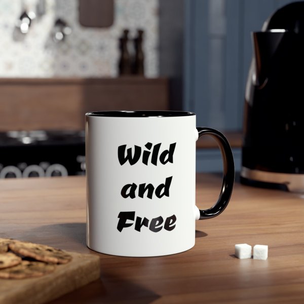 Personalized Tiger Two-Tone Coffee Mugs, 11oz - Image 10