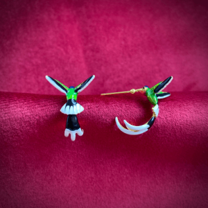 Vintage Hummingbird Earrings