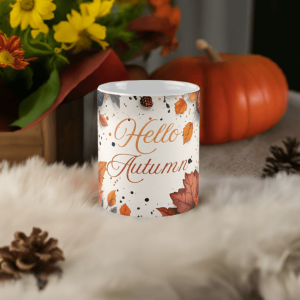 hello autumn mug