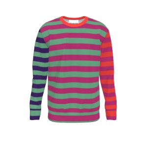 Women Stripes Sweatshirt Sweater