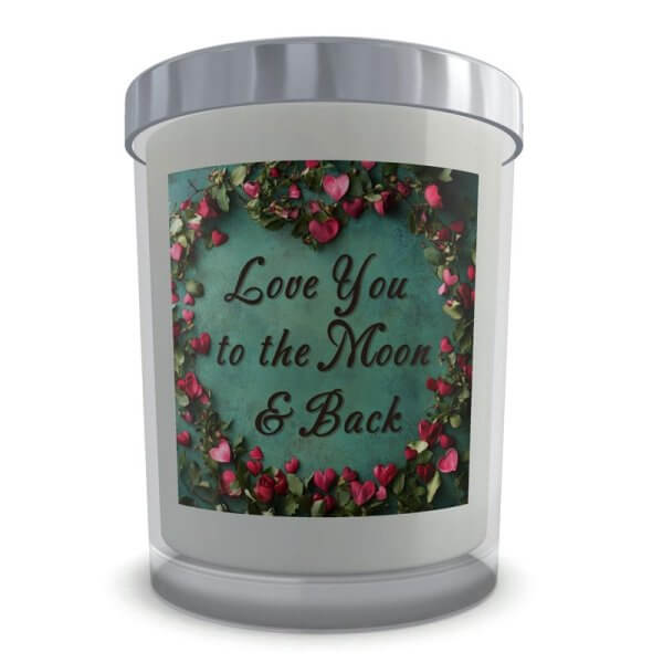 Love You to The Moon and Back Scented Candle with Gift Box