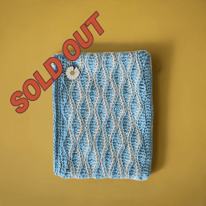 Ocean Sand Crochet Pouch