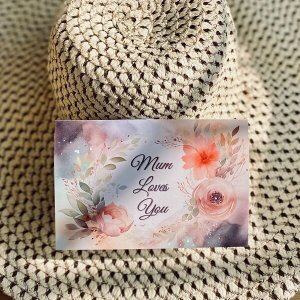 ‘Mum Loves You’ greeting card