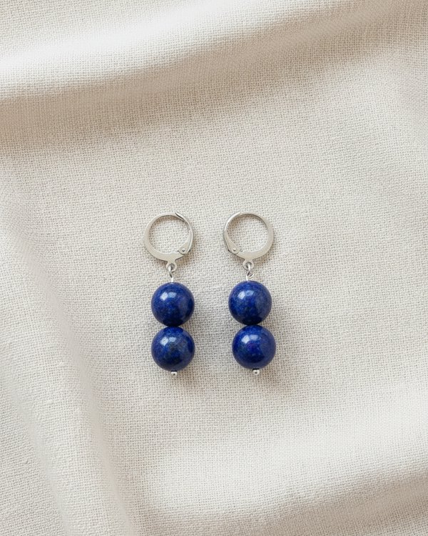 Lapis Lazuli Gemstone Earrings: Spiritual Protection and Intuition