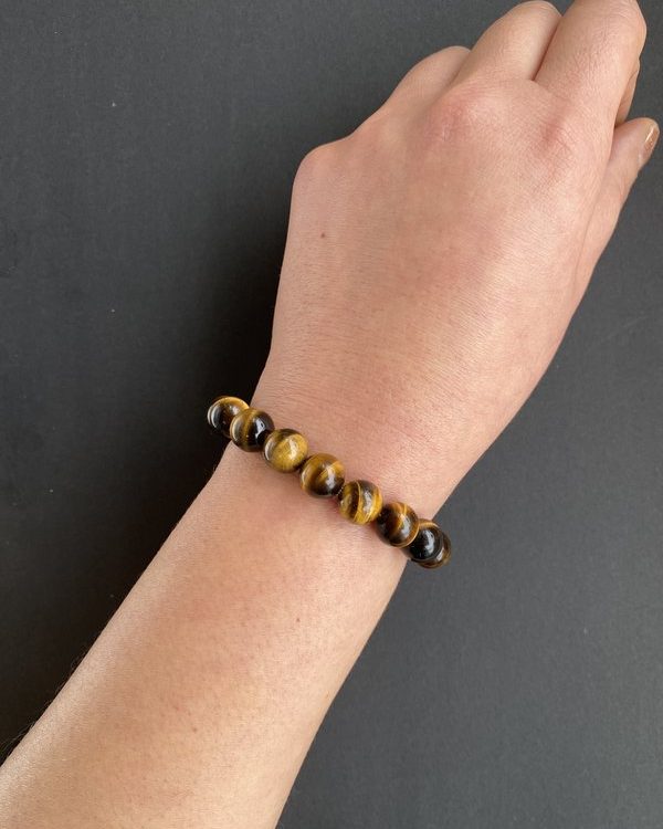 high quality 5A Tiger's Eye Bracelet - unisex elastic bracelet for men and women