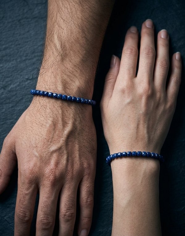 unisex Lapis Lazuli Bracelet