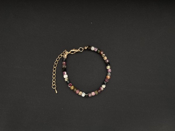 Dainty Rainbow Tourmaline Bracelet SERAPH - Image 6