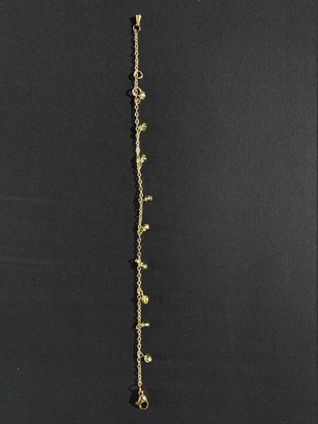 Peridot Adjustable Bracelet