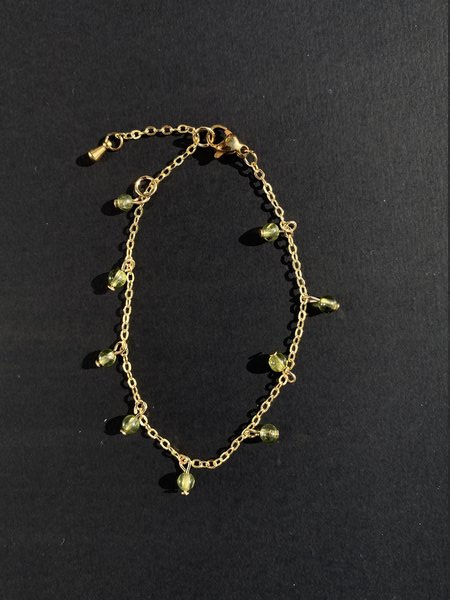 Peridot Adjustable Bracelet