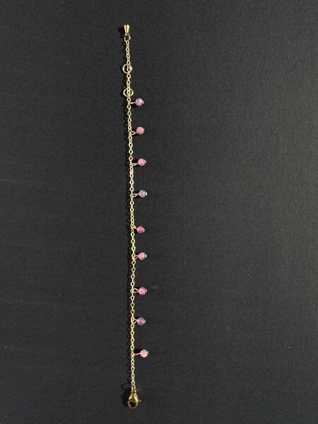 Pink Opal Adjustable Bracelet ARIEL (Copy)